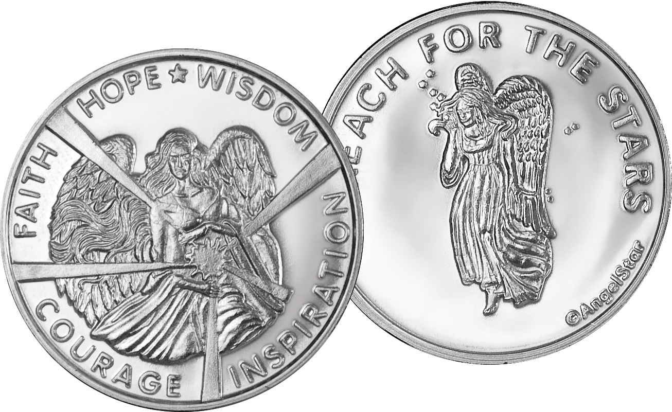 Hope & Wisdom Angel Coin