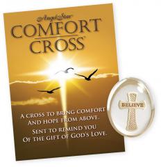 Believe Cross Pocket Stone
