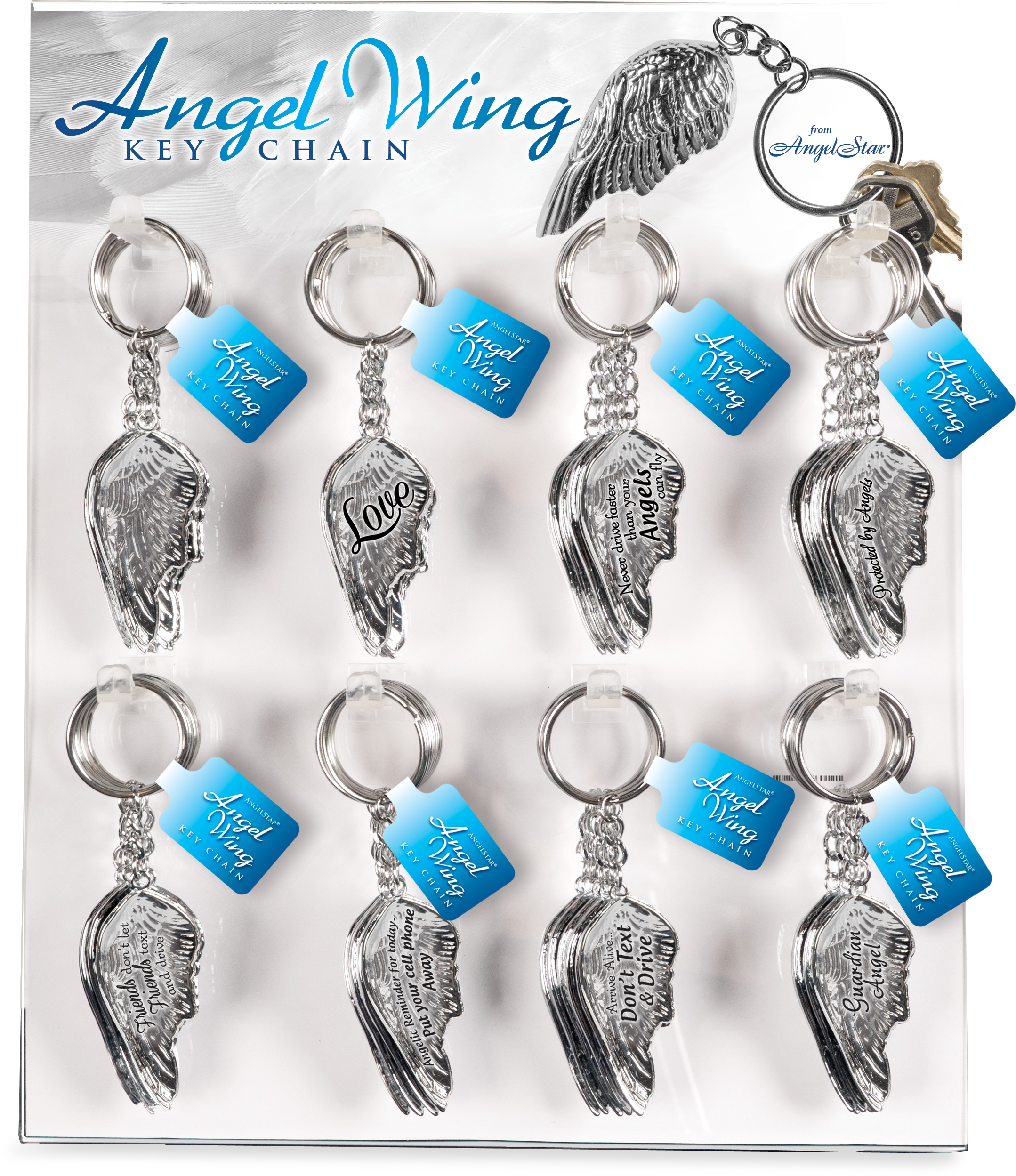 Angel Wing Key Chains