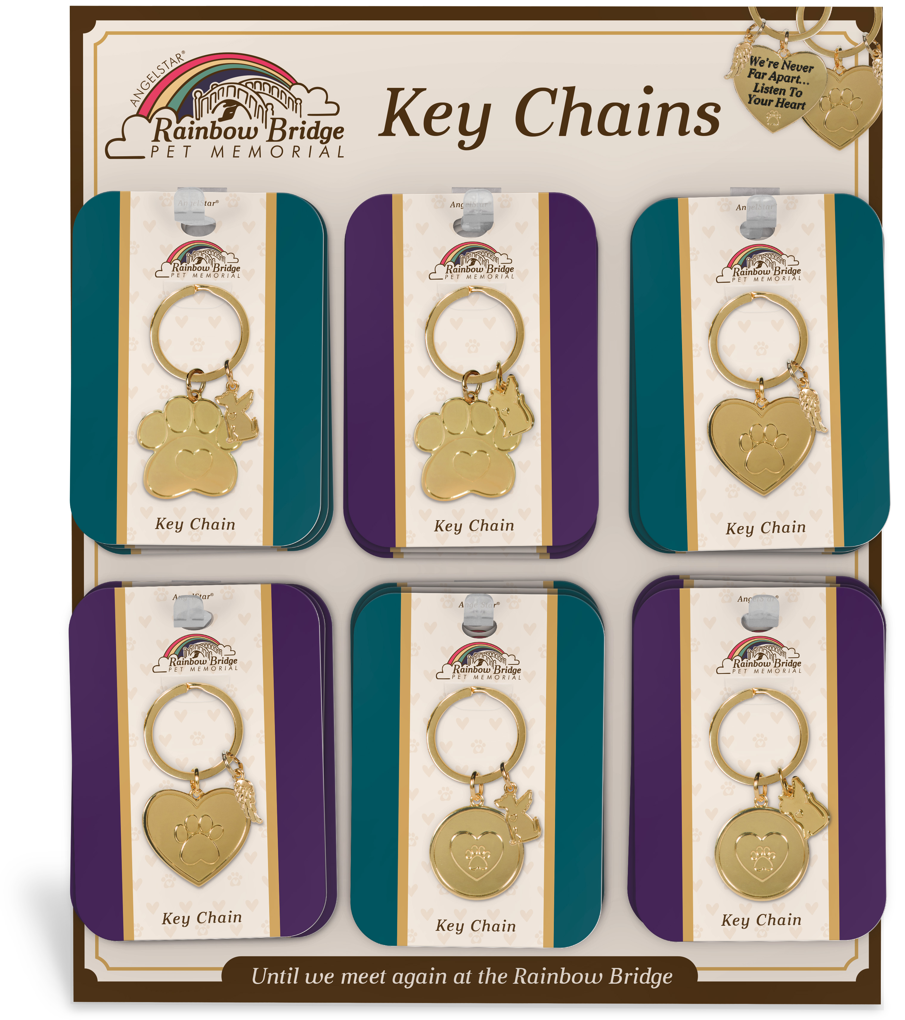 Rainbowbridge Keychains