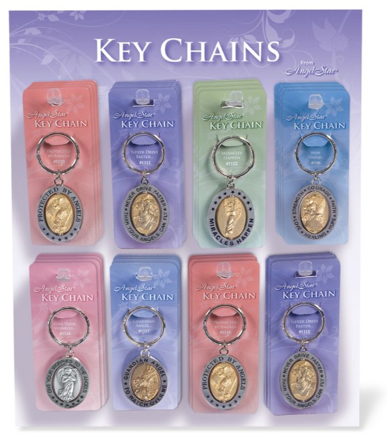 Angel Spinner Key Chains