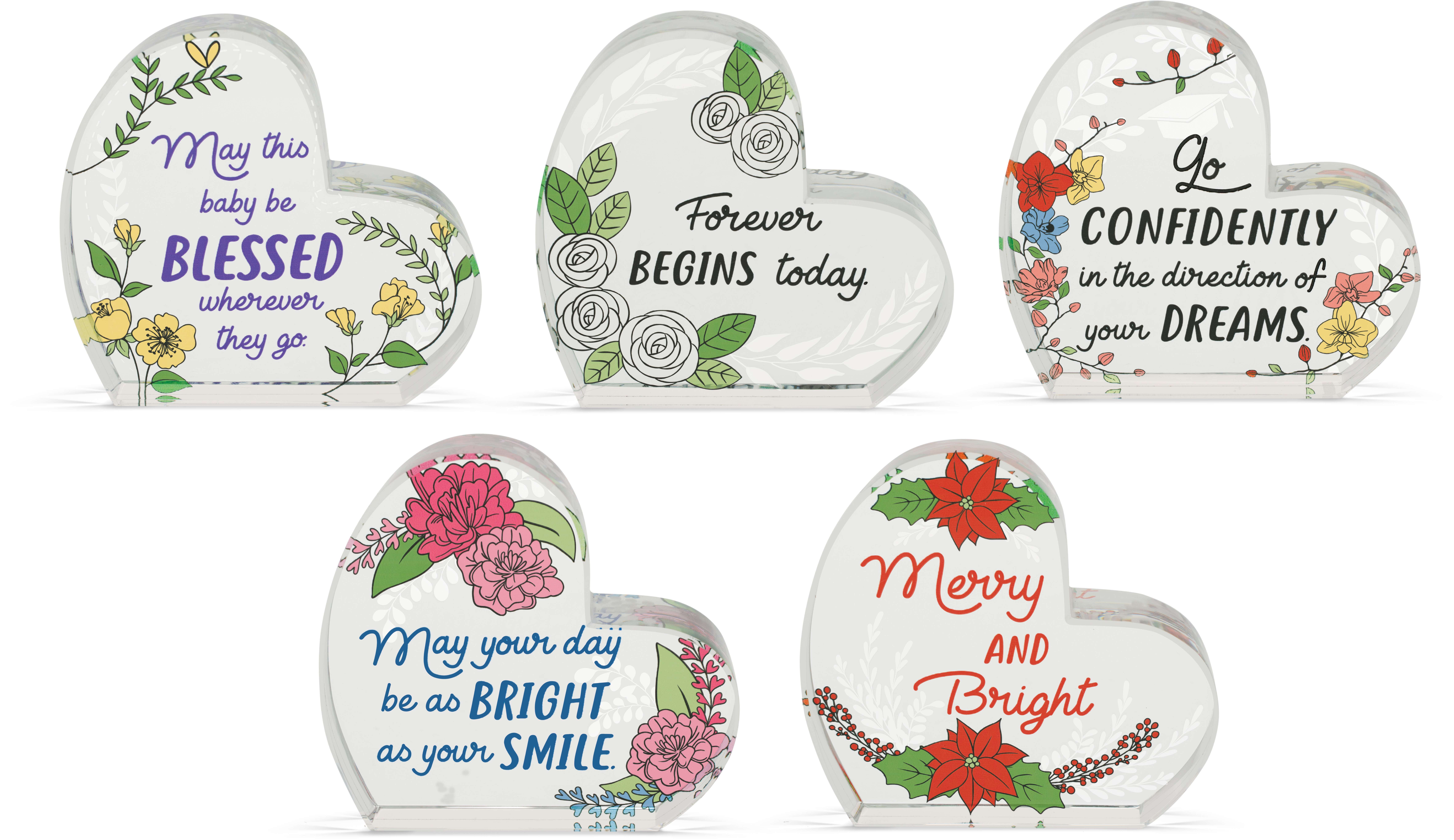 Occasion Glass Hearts