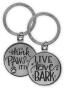 Live Love - Pawsitive Keychain