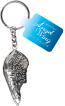 Protected by Angels - Angel Wing Keychain