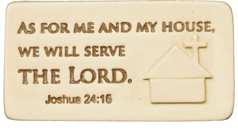 Serve The Lord - Scripture Tile