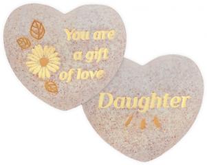 Heart of AngelStar Pocket Stone - Daughter