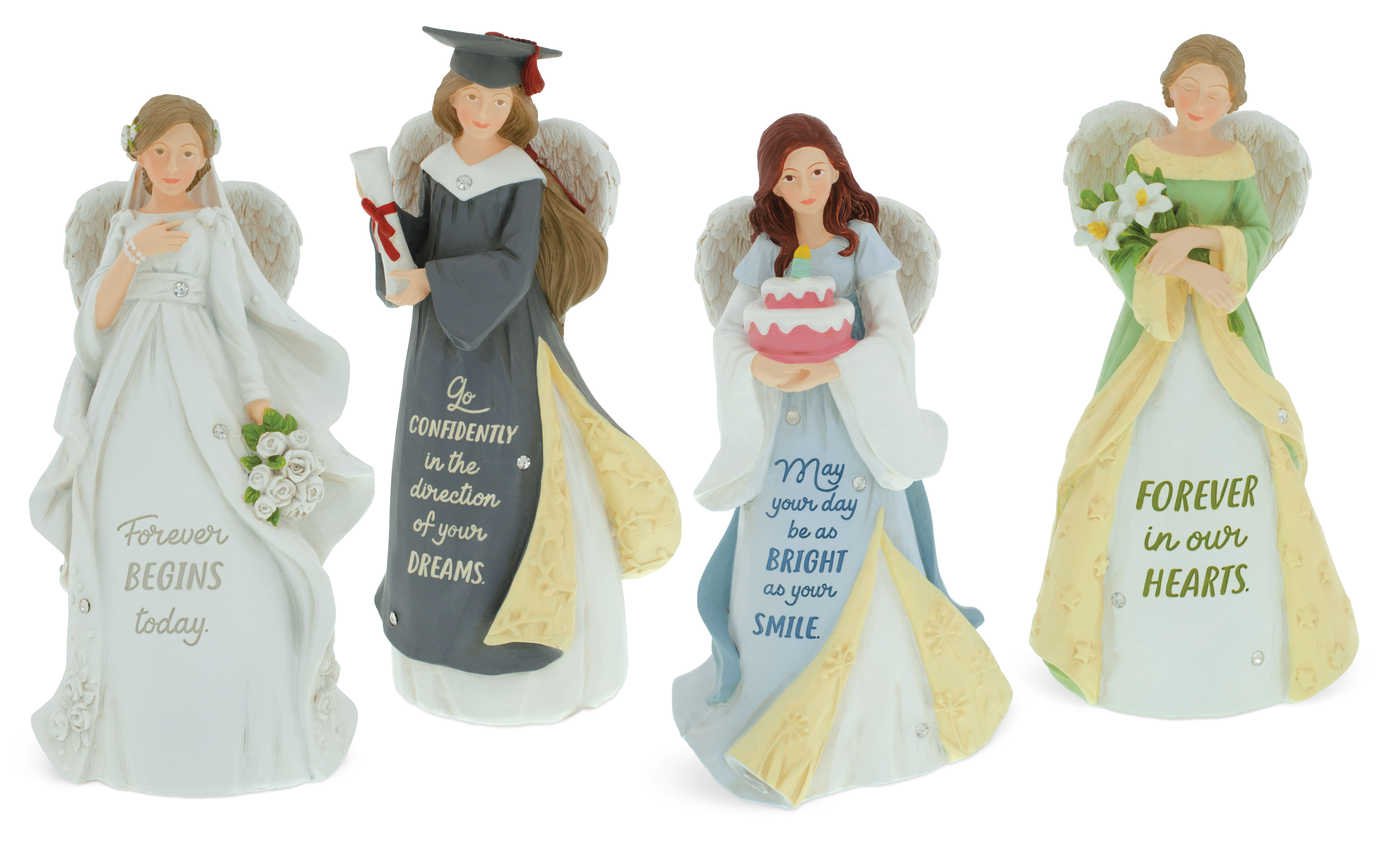 Heart of AngelStar Occasion Figurine 12 Piece Assortment 