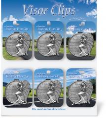 36 Piece Family Visor Clip Assortment