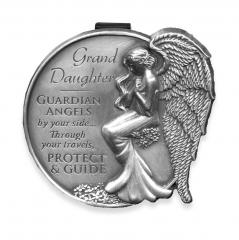 Granddaughter Guardian Angel Visor Clip