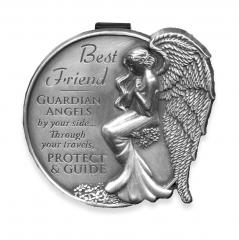 Best Friend Guardian Angel Visor Clip