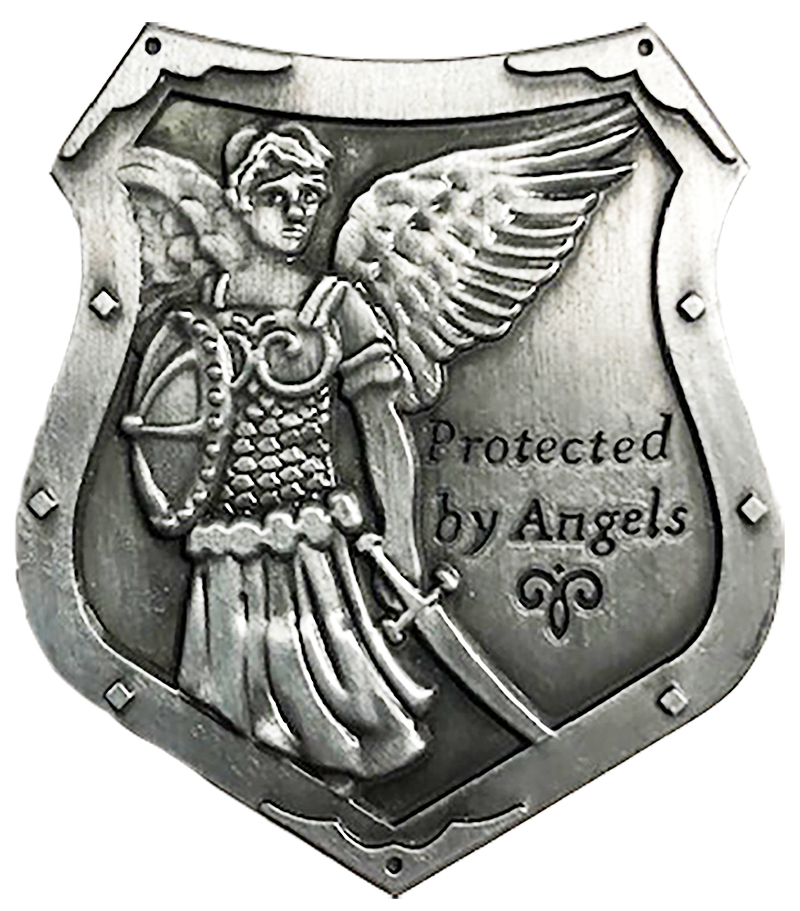 Michael with the Shield and Sword - Visor Clip