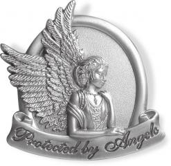 Protected by Angels Metal Visor Clip