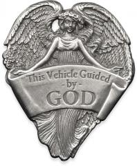 Guided by God Visor Clip