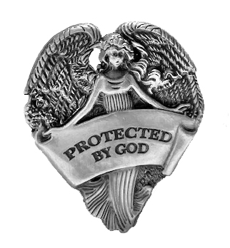 Protected by God - Mini Plaque 