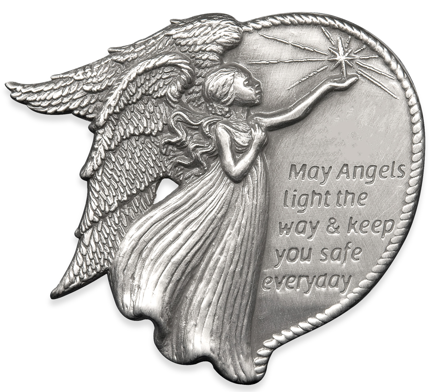 Angel Light the Way - Mini Plaque