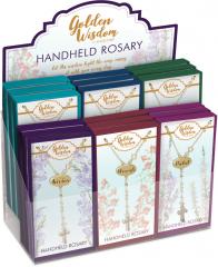 Golden Wisdom Handheld Rosary Assortment