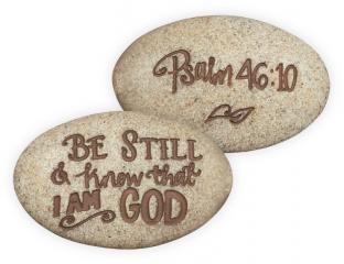 Psalm 46:10 Stone