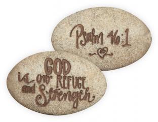 Psalm 46:1 Stone