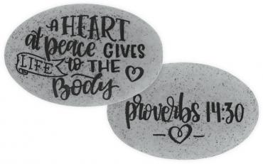 Proverbs Stone - Proverbs 14:30