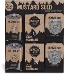 36 Piece Mustard Seed Mixed Plexi Assortment