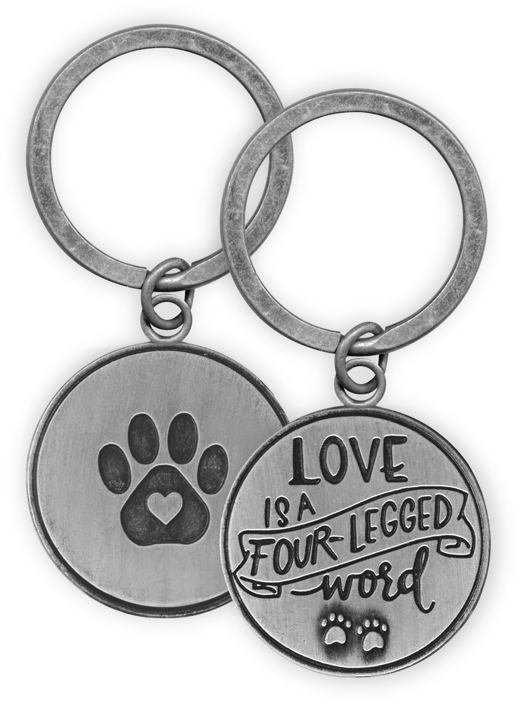 Love Is… - Pawsitive Keychain