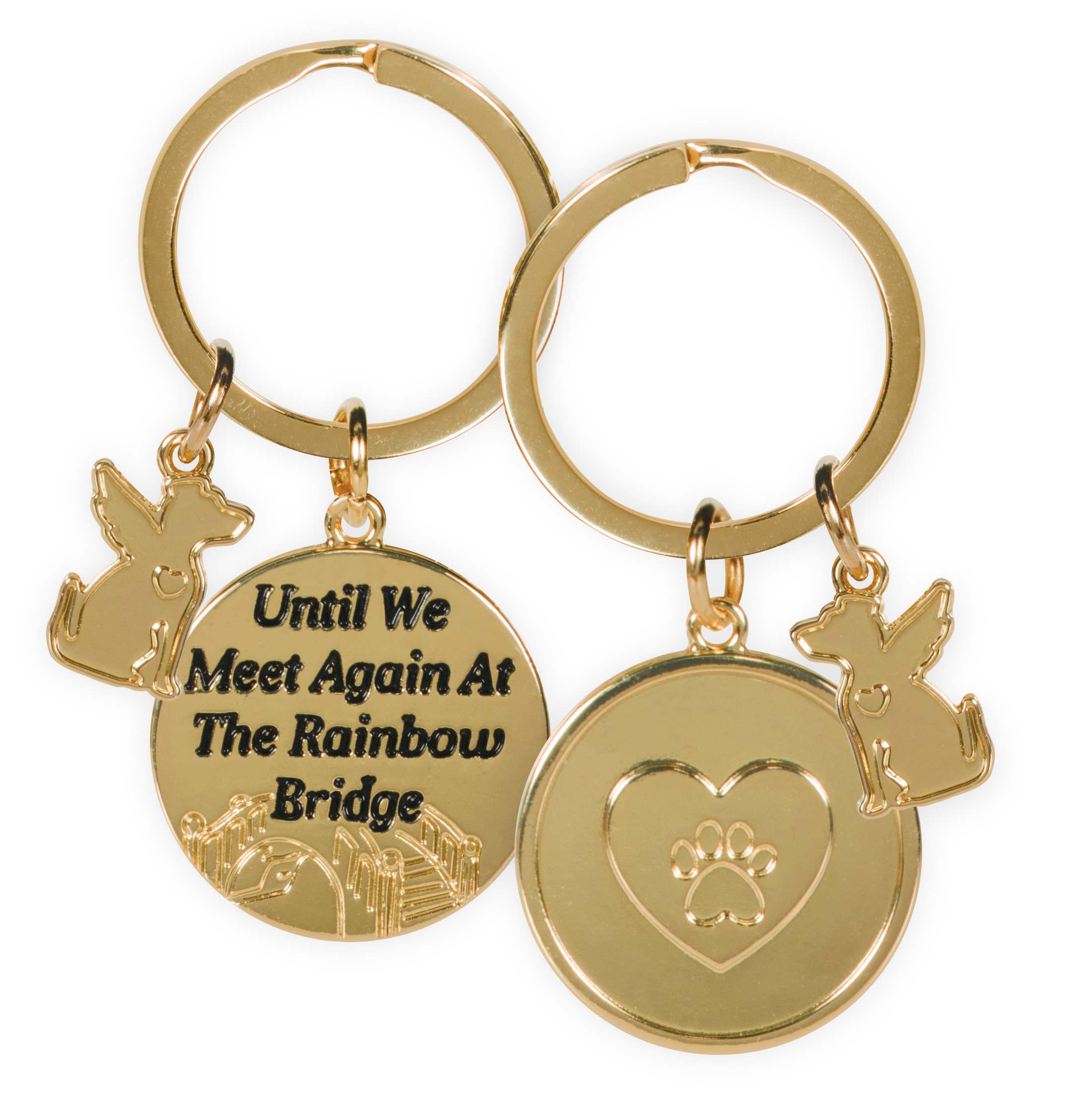 Rainbow Bridge Dog - Rainbow Bridge Keychain