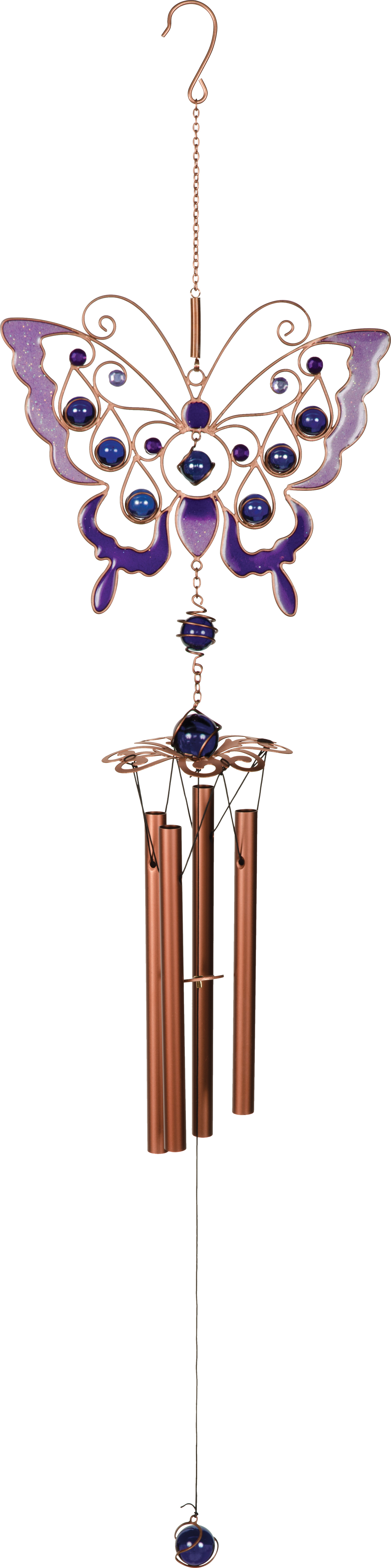 Orchid Butterfly - Wind Chime
