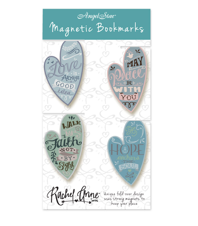 Rachel Anne - Magnetic Bookmarks