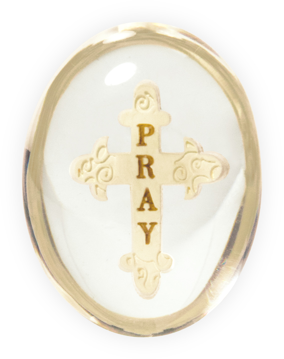 Decorative Cross - Prayer Stone