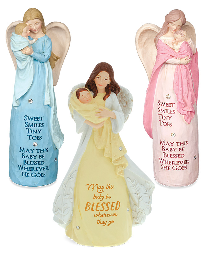 Heart of AngelStar New Baby Figurine 9 Piece Assortment 