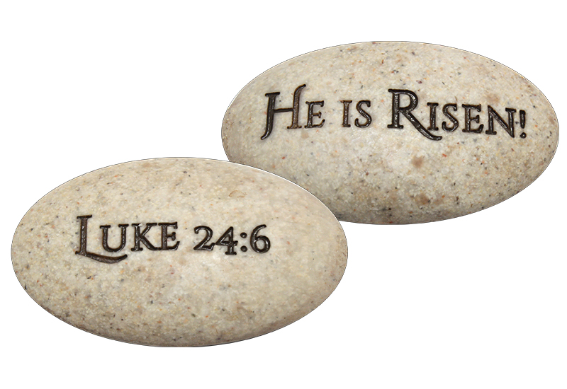 Luke 24:6 - Scripture Stones