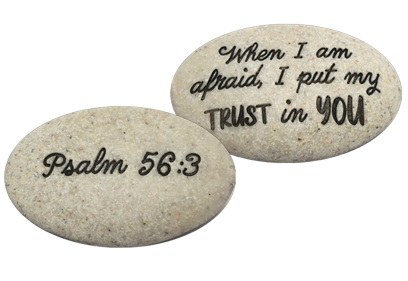 Psalm 56:3 - Scripture Stones