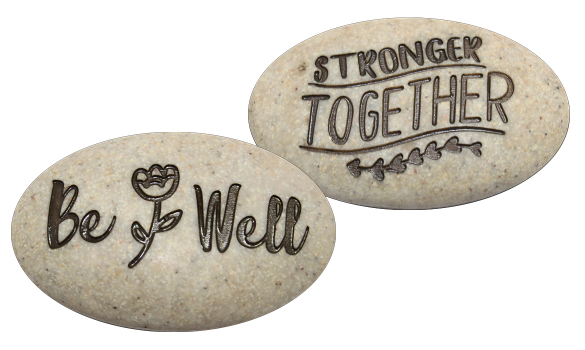 Be Well - Stronger Together Stones