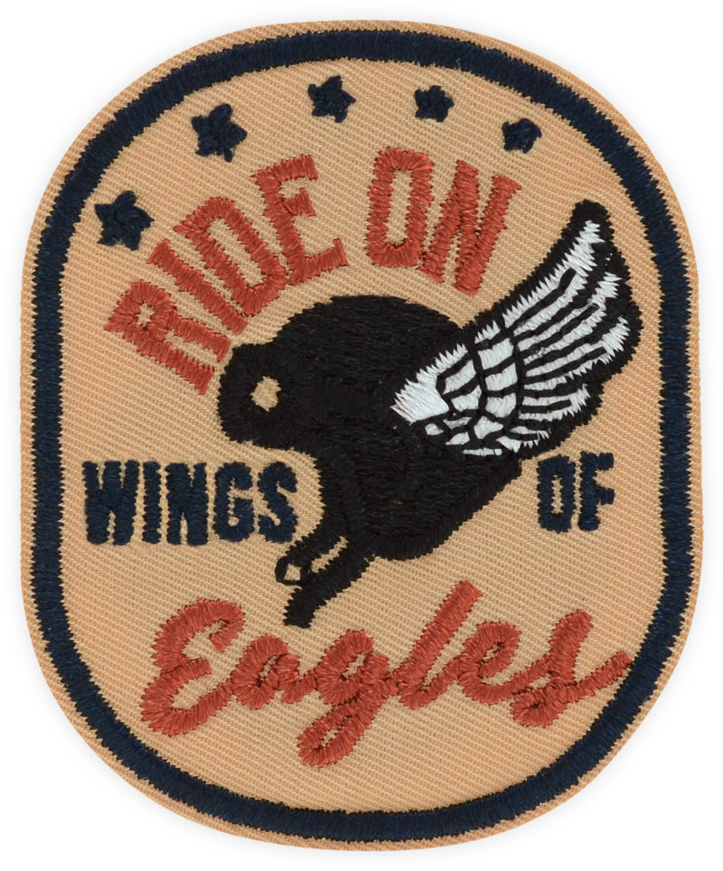 Guardian Eagle Patch- Ride On Wings (QTY 6 remaining)
