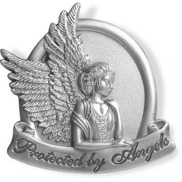 Protected by Angels Metal Visor Clip