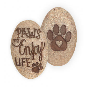 Paws to Enjoy Pawsitive Stone