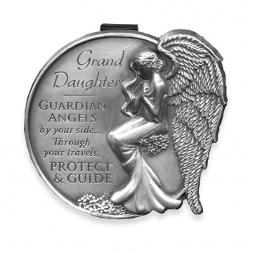 Granddaughter Guardian Angel Visor Clip