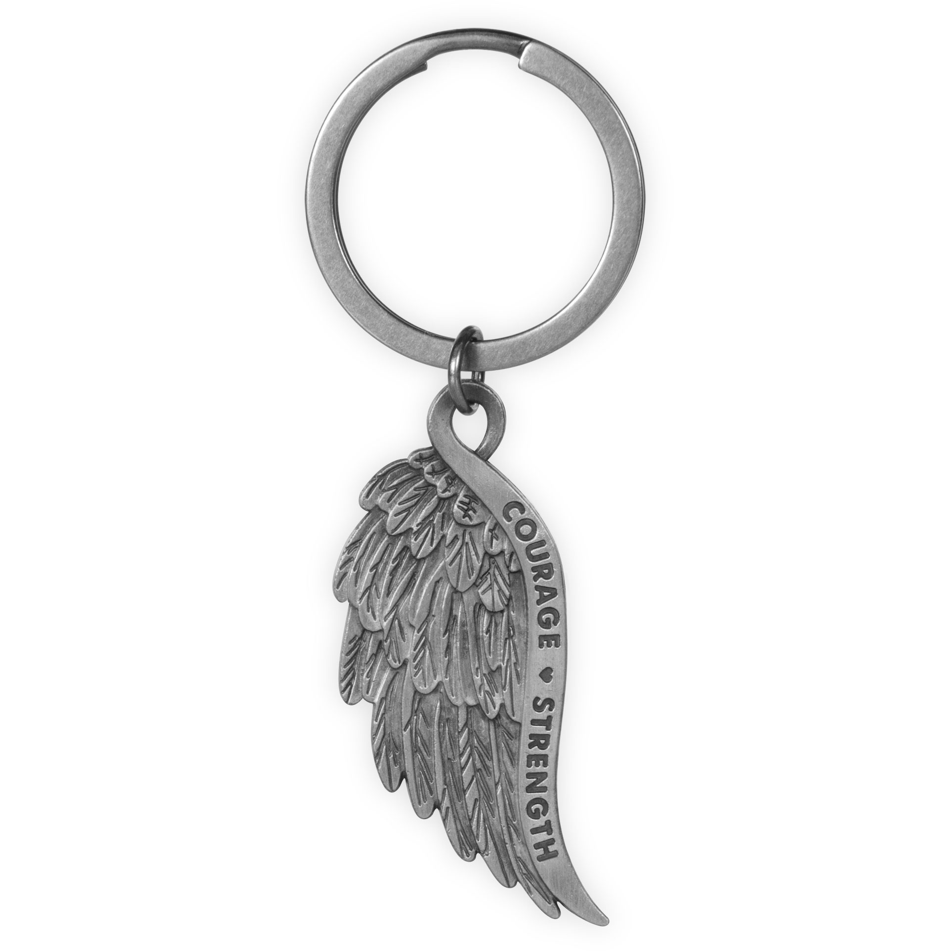 inspire on key chain courage amp strength key strength
