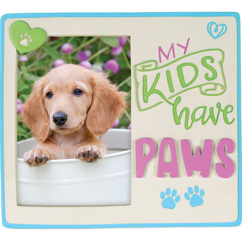 Pawsitive Photo Frame My Kids Have Paws
