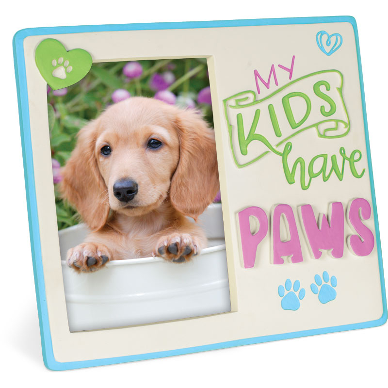 Pawsitive Photo Frame My Kids Have Paws