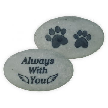 Rainbow Bridge Pet Stone - Always With you