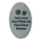 Rainbow Bridge Pet Stone - Cats Leave Paw Prints On Your Heart Forever