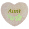 Heart of AngelStar Pocket Stone - Aunt