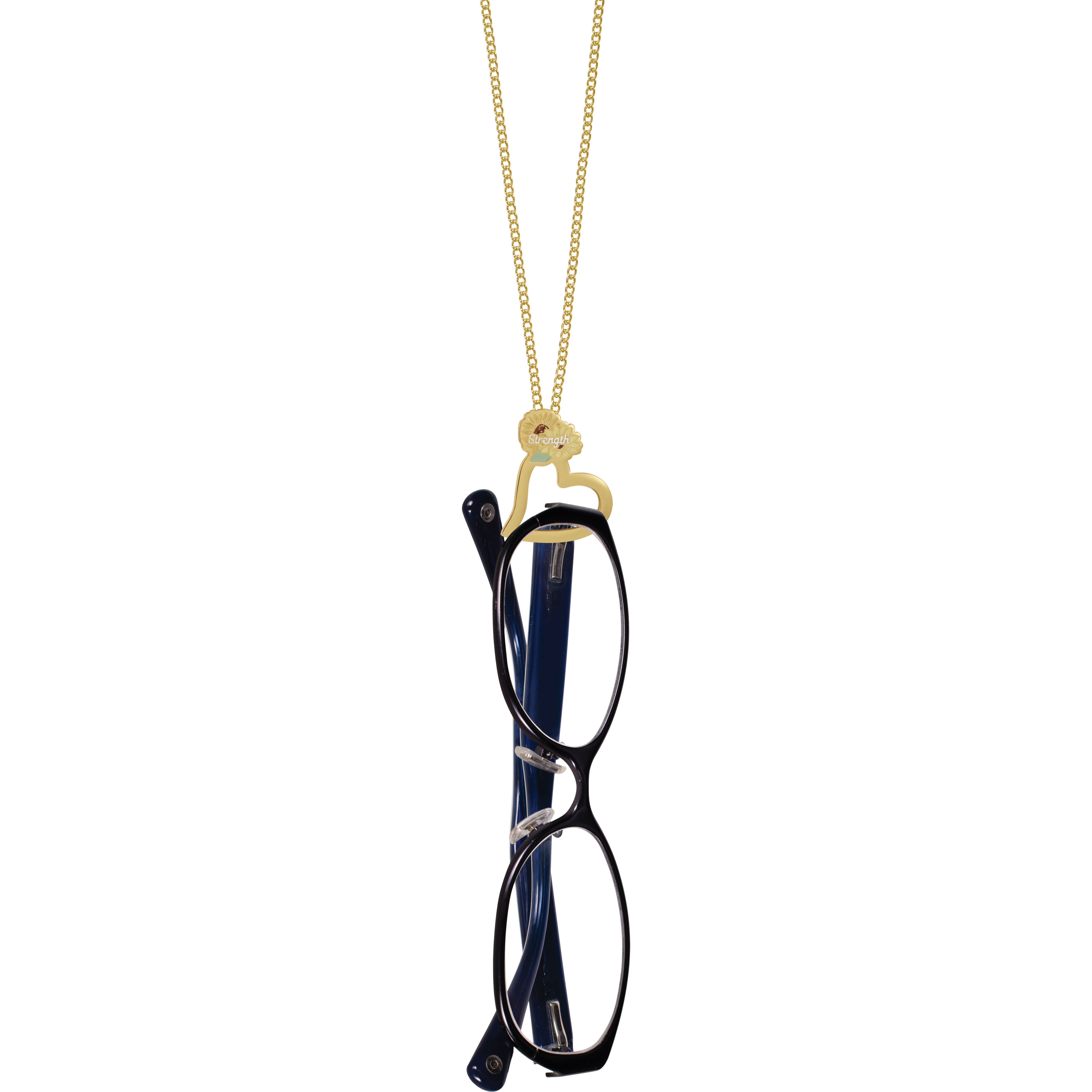 Necklace to hold shop eyeglasses
