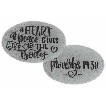 Proverbs Stone - Proverbs 14:30