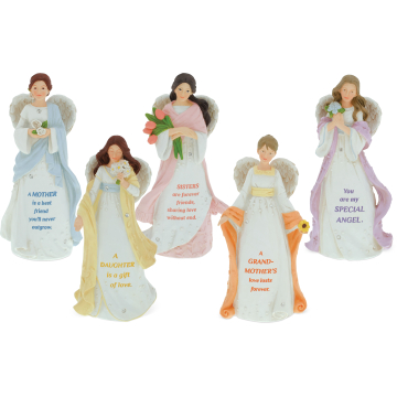 Heart of AngelStar Relationship Figurine 12 Piece Assortment