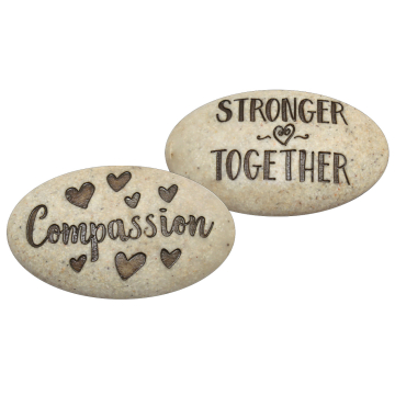 Compassion - Stronger Together Stones