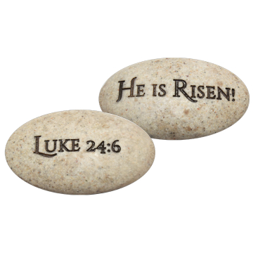 Luke 24:6 - Scripture Stones