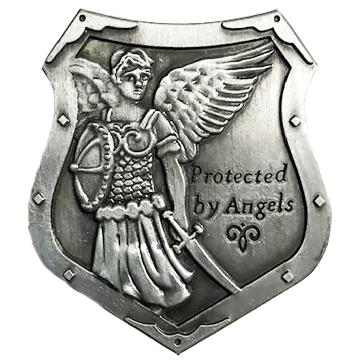 Michael with the Shield and Sword - Visor Clip