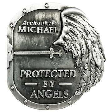 Michael Sword and Wing - Visor Clip